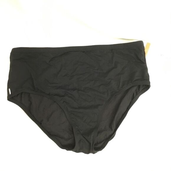 Captiva Black Sunset High Waist Bikini Bottoms (C) - Picture 3 of 8
